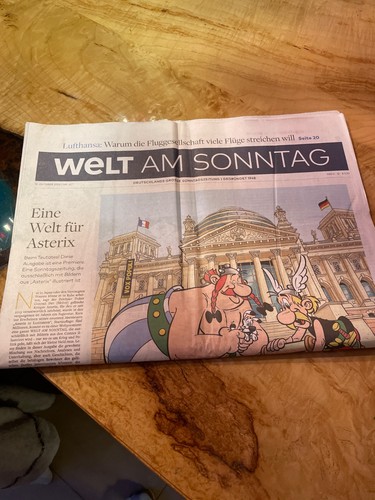 Welt sonntag asterix - sonntag,