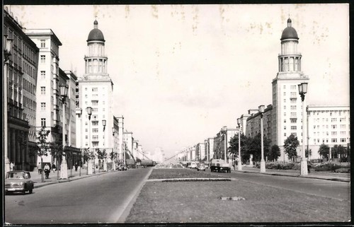 Fotografie berlin stalinallee - berlin,,