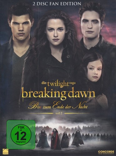 Dvd twilight saga breaking - dvd,
