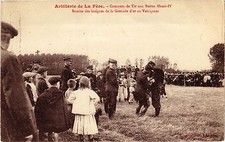 CPA AK Artillerie de LA FERE Concours de Tir aux Buttes (191732)