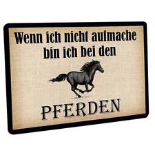 Fussmatte " Wenn ich nicht