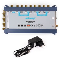 ANKARO Multischalter PMSE 9/8 Multiswitch SAT Full HD 4K UHD Multiswitch digital