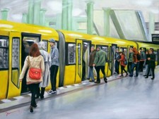 Berlin bild öl gemälde kunst - berlin,