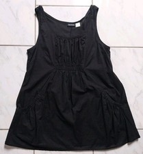 Mia Linea Tunika Bluse ärmellos lang schwarz Gr. 44 NEU