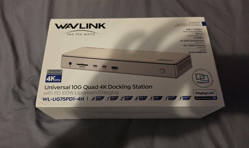 Wavlink premium docking - 4k,
