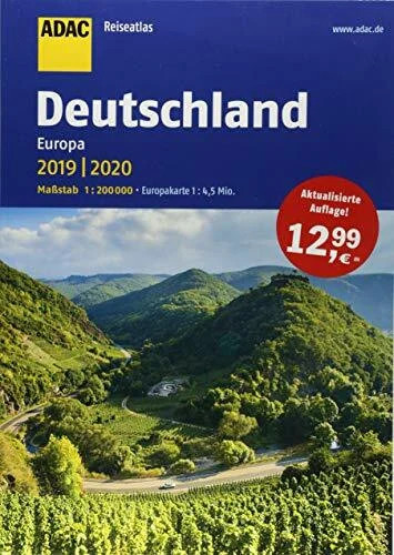 Adac reiseatlas deutschland - reiseatlas,