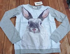 Molo T-shirt Hase grau Damen