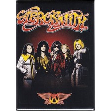 US Kühlschrank Magnet: Aerosmith - Band - made in USA  9x6,3 cm