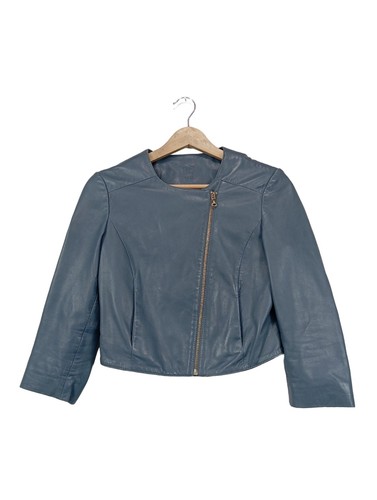 Massimo dutti lederjacke damen - dutti,