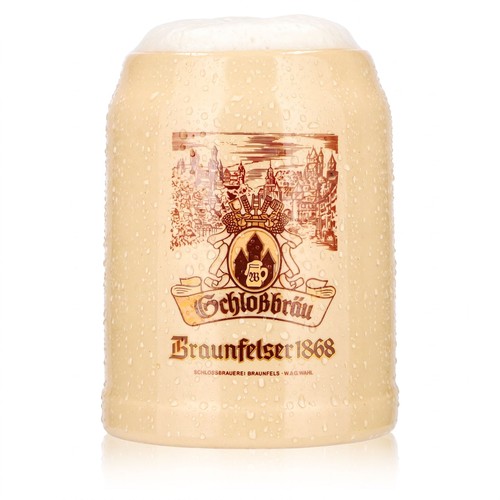 Braunfelser bier glas 25l - glas, 0,25l