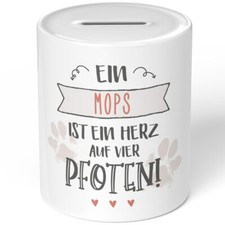 Ein Mops ist ein Herz auf vier