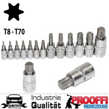 13-tlg TORX T-Profil Stecknuss