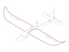 Sky Surfer rot V2 Tragfläche