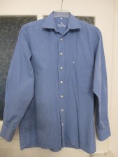 Langarm-Hemd "ART sachs BASIC LINE" blau, Gr. 40, fast NEU