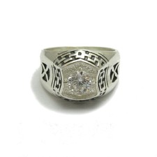 Genuine Sterling Silver Mens