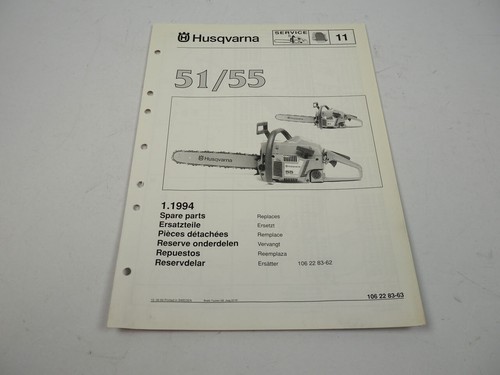 Husqvarna kettensäge - 51/55,
