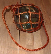 Schwimmkörper - Maritime Deko-Fischerkugel, rauchgrau, teils sonnengebleicht