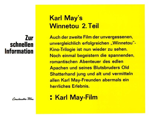 Winnetou teil original - teil,