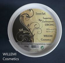 WILLEMI Haarentferner ZUCKERPASTE STRONG sugaring WACHS   500g
