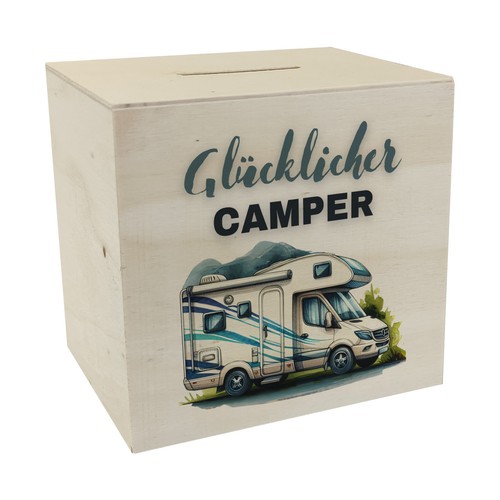 Wohnmobil spardose aus - wohnmobil, holz