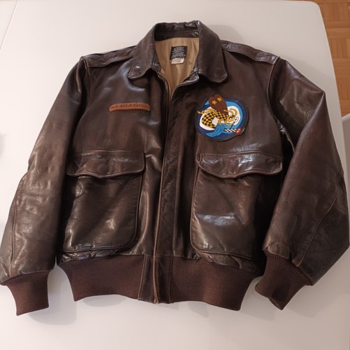Pilotenjacke leder typ a - pilotenjacke,, leder,