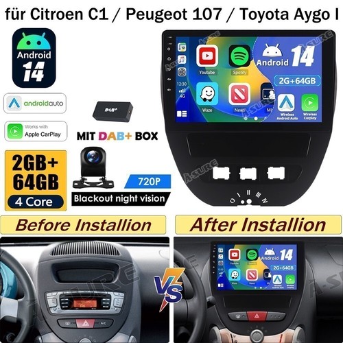 64g android autoradio dab - android,