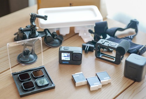Gopro hero12 black - black, bundle