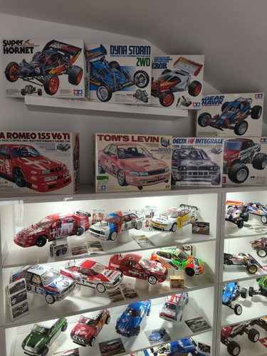 Tamiya car toyota tom s - rc, tom's