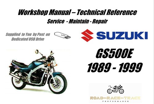 Suzuki gs500e gs500 service - suzuki, e