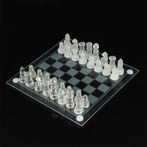 Kristallglas schachspiel mit - kristallglas-schachspiel,