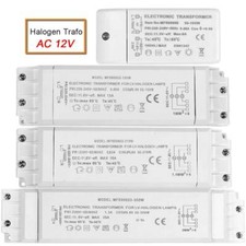 Halogen Trafo 12V AC 105W 60W-300W Elektronischer Transformator Für MR16 MR11 G4
