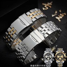 24 mm Edelstahl Uhrenarmband Armband für Breitling AVENGER SUPEROCEAN Armband