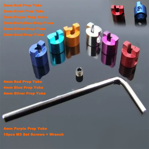 Aluminium prop yoke - yoke, boot