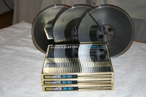 Verkaufe maxell tonbänder - 3,