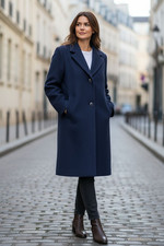 Kurzmantel Karo Patchwork Gr