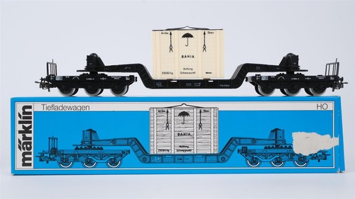 Märklin 4618 tiefladewagen - märklin, h0