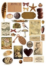 Ausschneidebogen-Bastelpapier-