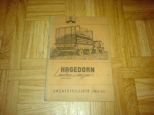 Orig etl hagedorn ladewagen - orig.,