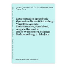 Deutschstunden Sprachbuch -
