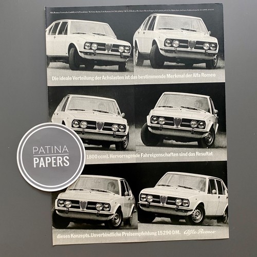 1973 alfa romeo alfetta - romeo,
