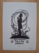 Ansichtskarte Plischke-Karte, Neujahr, Kunstverlag Klaus Pfleumer Zittau DDR