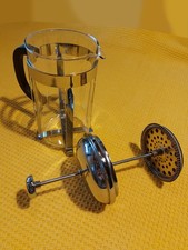 ⭐Kaffee French Press, Glas, Edelstahl, neuwertig⭐ 