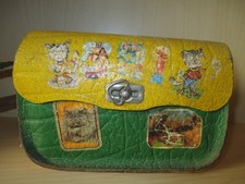 alte Brottasche Kindergarten DDR Kult Leder Ostalgie