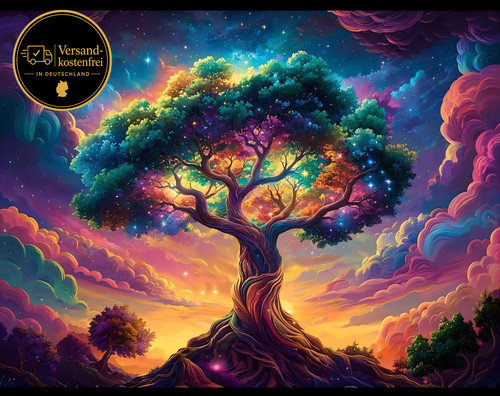 Schwarzlicht wandteppich - schwarzlicht,