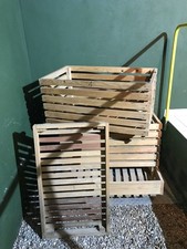 Universalkiste Kartoffelkiste Vorratskiste für Kartoffeln Wein Obst  Neuwertig