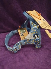 Hurtta Razzle-Dazzle H-Geschirr Blau 65-80cm Hundegeschirr