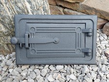 Gusseisen Backofentür Revisionstür Holzofentür Ofentür Pizzaofentür 28x17,5cm