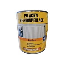 PU Heizkörperlack Lack RAL 9010 deckend für Heizung Wasserrohr im BEULE 2L glanz
