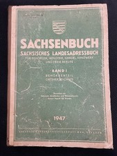 Sachsenbuch Sächsisches Landesadreßbuch f. Behörden 1947