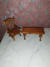 Nostalgie-Stuhl+Tisch-Cafe-Pup